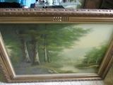 Artist Signed Oil of Canvas Framed