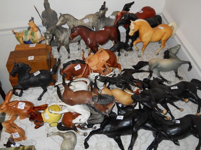 a portion of the Breyer horses