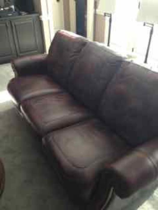 Leather Sofa in Excellent Shape