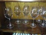 Waterford Crystal Red Win and White Wine Glasses