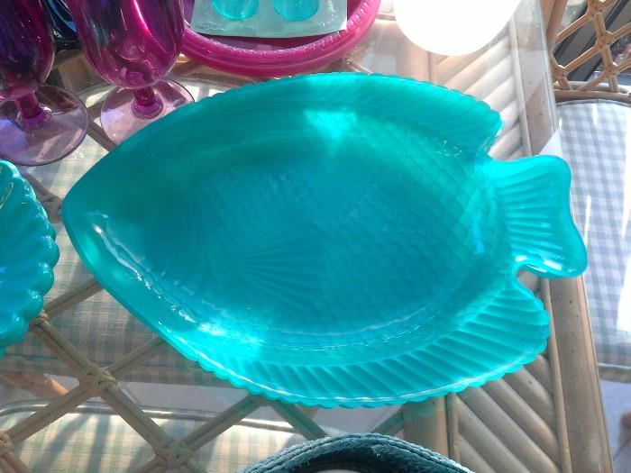 Teal Fish platter
