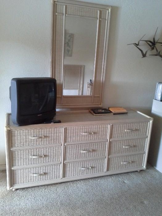 King Wicker/Rattan Dresser