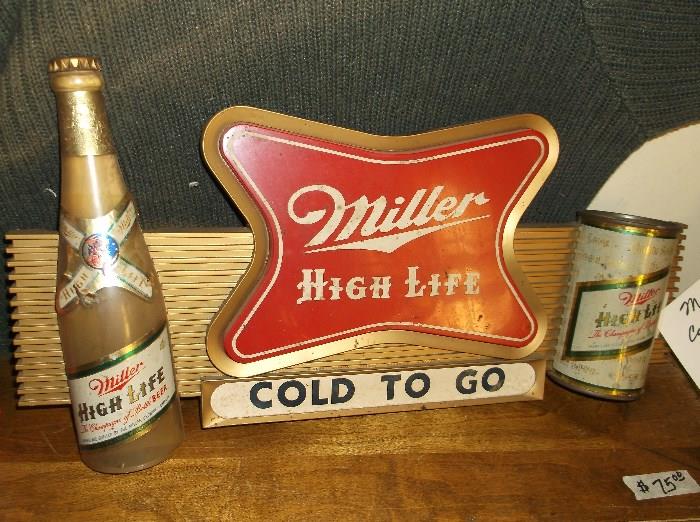 Miller High Life sign