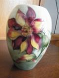 Signed Moorcraft 6" vase