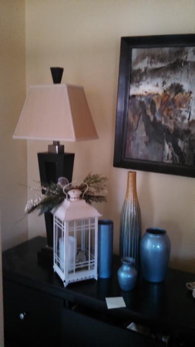 Lamps, Pottery, Art & More
