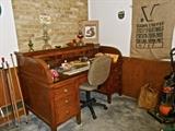 Antique Roll-Top Desk