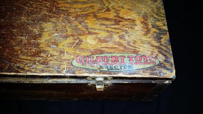 1920's Gilbert erector set no. 7 1/2