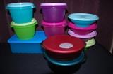 Colorful Tupperware