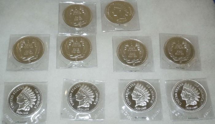 (10) 1 oz Silver Rounds