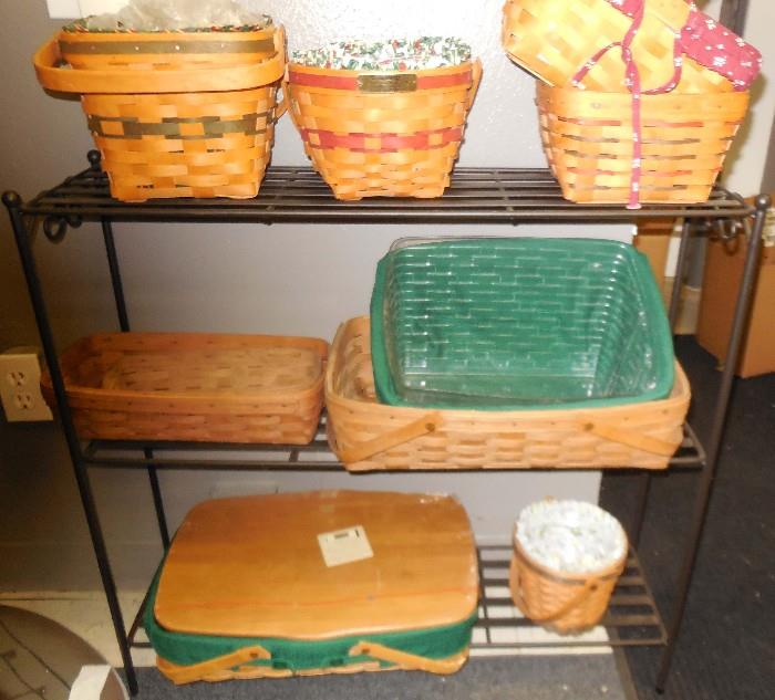Longaberger Shelf & Baskets