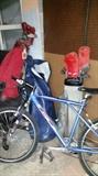 Rikochet mens bike, 3 sets of golf clubs