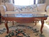 French Provincial coffee table by Stanley