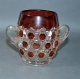 Antique Flash Glass open sugar, hexagon pattern. Condition consistent with age and use
Condition: Very Good
Shipping: Yes
Size:5"