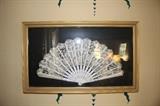 Framed Lace Fan