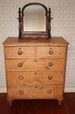 Antique Dresser and Mirror