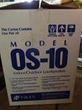 Niles Indoor Outdoor Loudspeakers, Model OS-10 still in the box