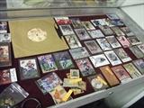 case full of vintage Sporting-many autographed
