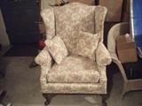 clean wing chair