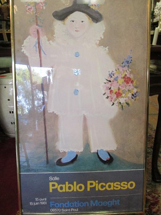 1981 Picasso Poster