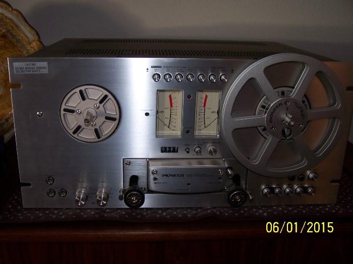 Pioneer RT707 reel-to-reel tape recorder.