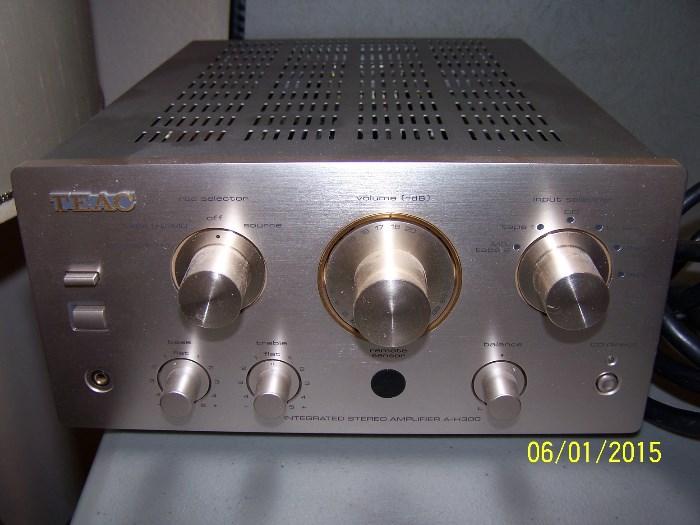 TEAC A-H300 stereo amp.