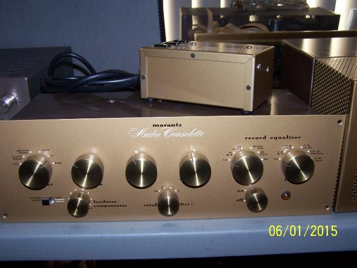 Marantz Audio Consolette Model 1 pre-amp with Type 4 power supply.