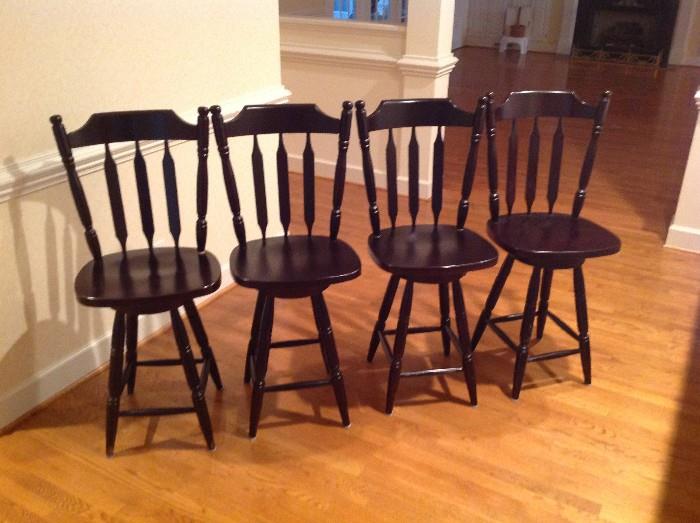 Bar Stools (24 " to seat) $ 50.00 each (4 available)