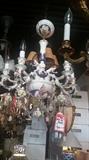German Porcelain Chandelier   http://www.ebay.com/itm/German-Porcelain-Chandelier-/151018292245