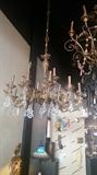 antique brass chandelier 