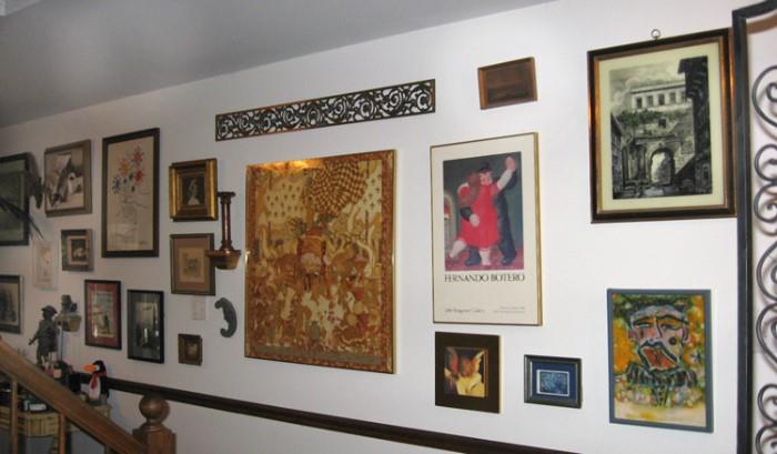 65+ (Over 65 art pieces) Artwork in this estate, assorted mediums