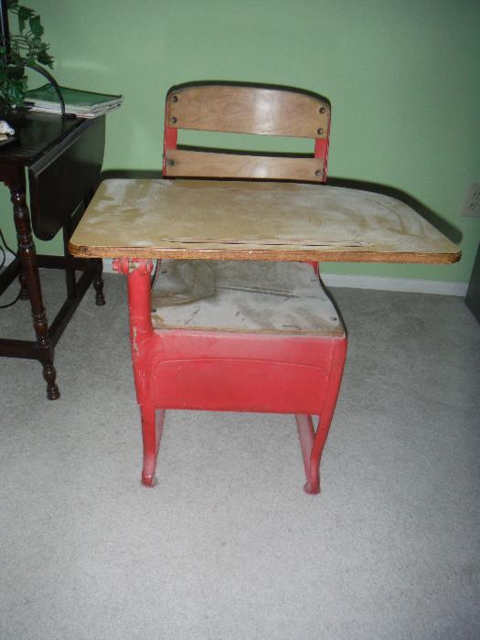 Antique Child's school Desk
