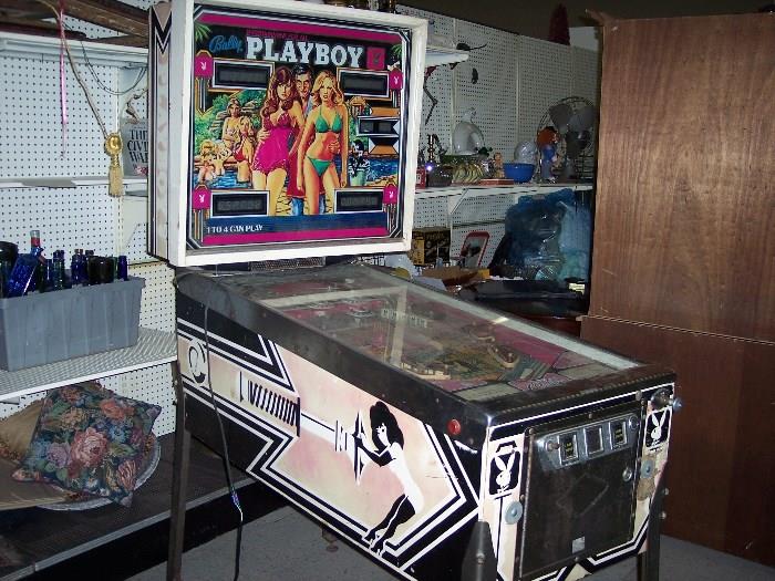                          Playboy Pinball Machine