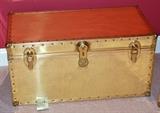 BRASS CHEST,  WE HAVE TWO SMALLER ONES AS WELL