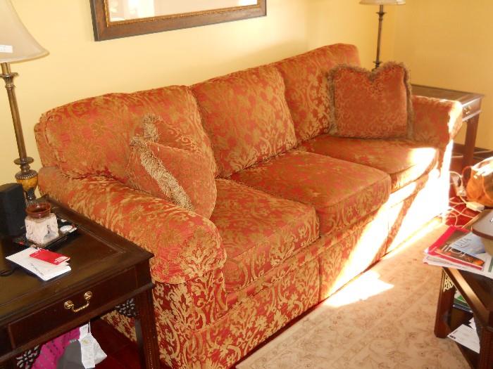 custom made sofa from Walter E. Smithe