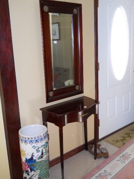 table and mirror, priced separately