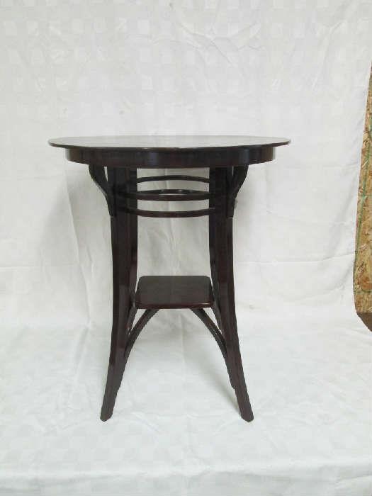 Thonet round side table