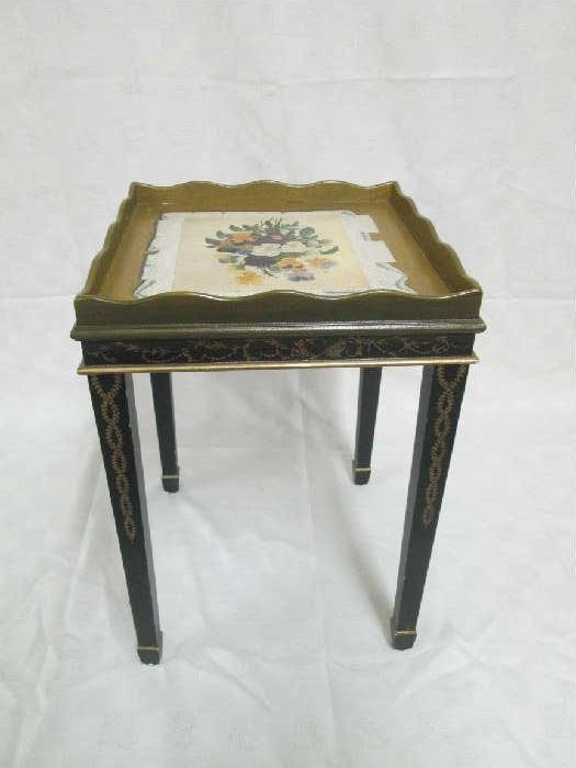 Hand painted table Maitland-Smith