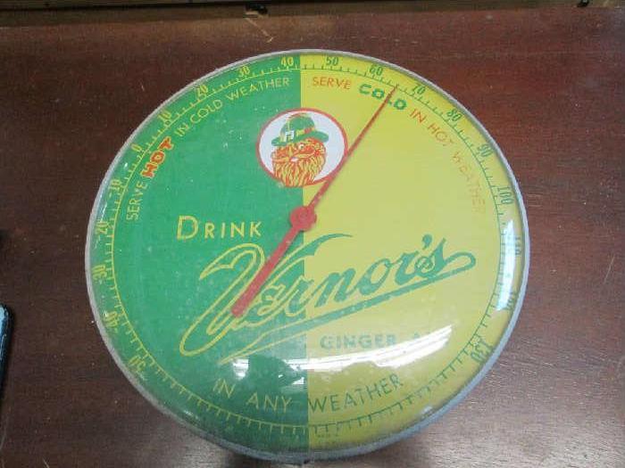 VINTAGE VERNORS THERMOMETER