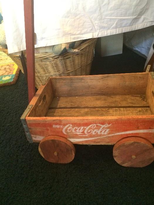                       Coca Cola case wagon