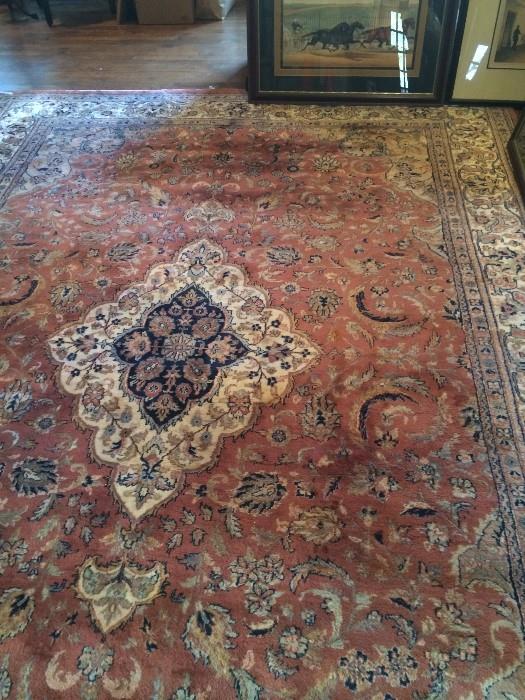                    8'.6" x 12' Oriental rug