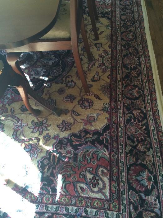                   7'.5" X 9'.8" Oriental rug