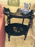 Hand Painted 2 tier table