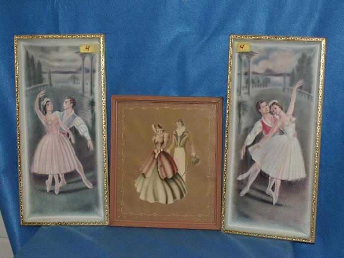 C.1940's/50's Ballerina Dancers