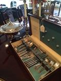                 Reed & Barton sterling in chest