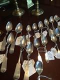                      Pitkin coin silver spoons