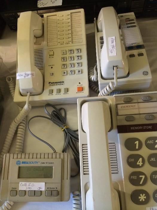 Assorted telephones