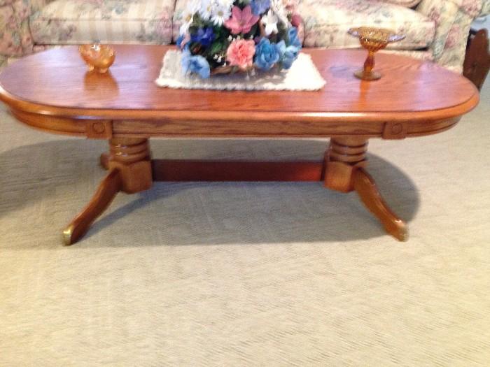 Solid oak table