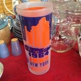 1964 York World's Fair, set of 6 glasses