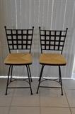 Two, Counter height chairs 24"H - Charleston