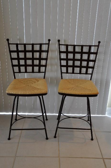 Two, Counter height chairs 24"H - Charleston